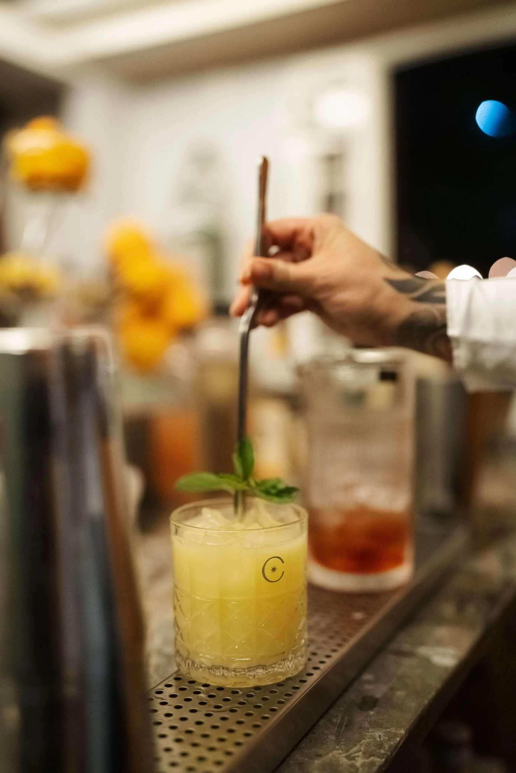 Bar de drinks para aniversário
