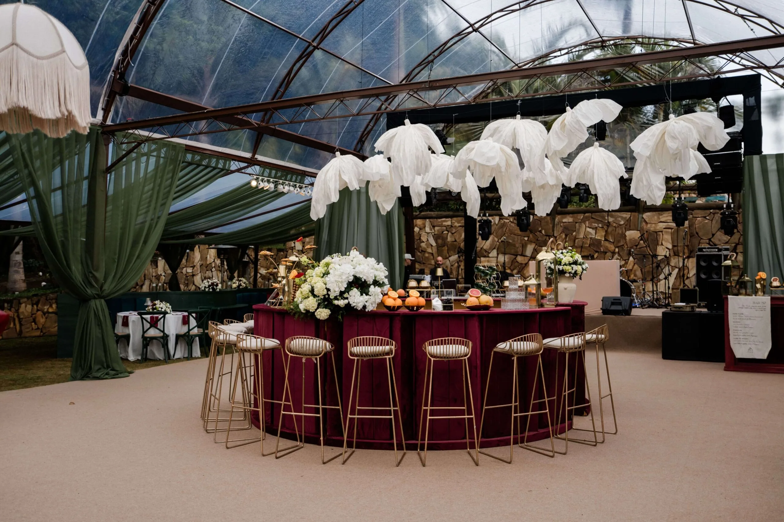Bar de drinks para bodas