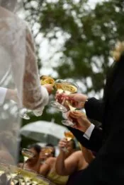 Bar de drinks para casamento