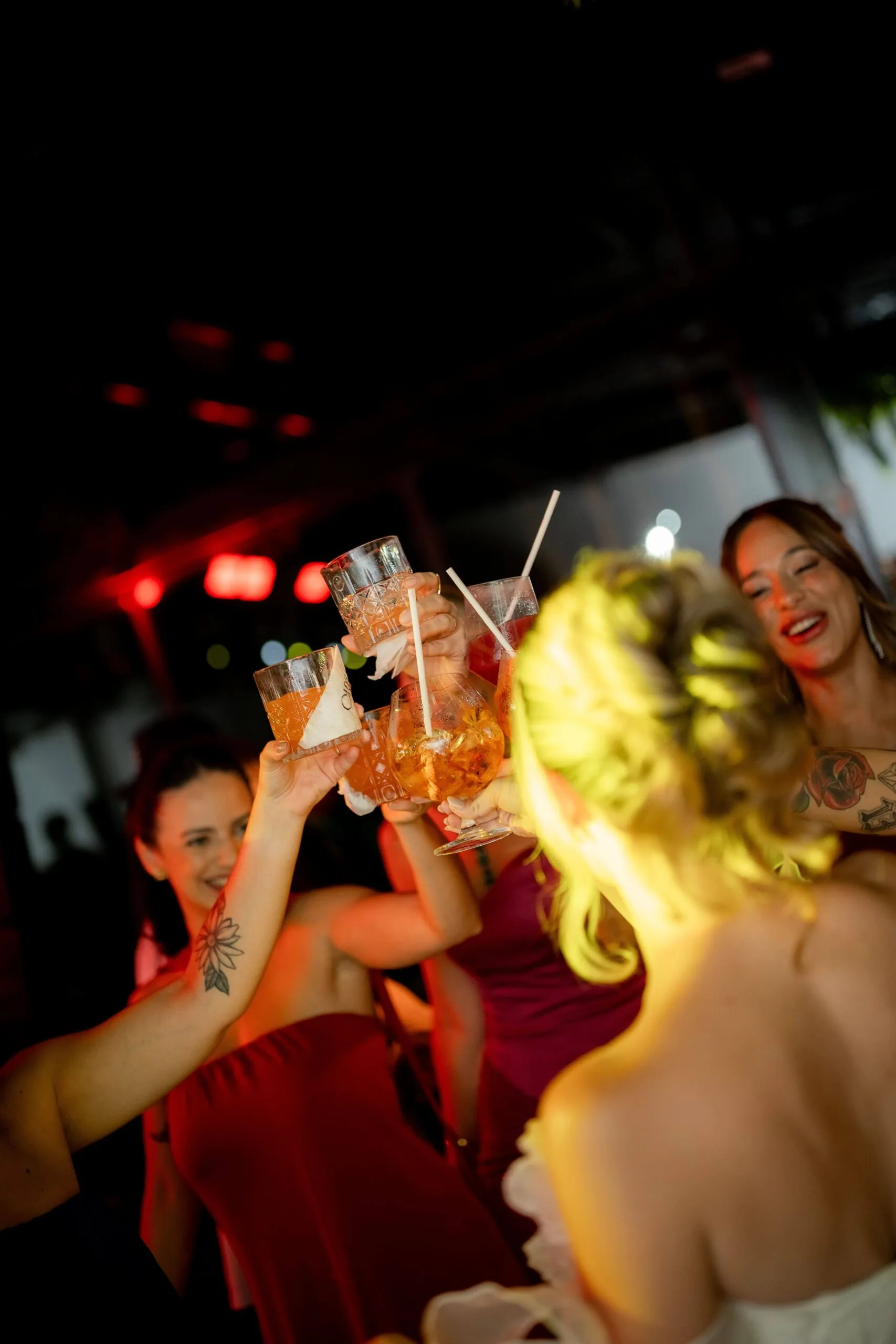 Bar de drinks para festa de 15 anos